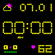 华米跃我Amazfit Bip手表表盘