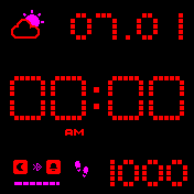 华米跃我Amazfit Bip手表表盘