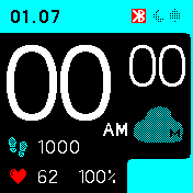 华米跃我Amazfit Bip手表表盘