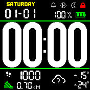 华米跃我Amazfit Bip手表表盘