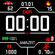 华米跃我Amazfit Bip手表表盘