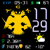 华米跃我Amazfit Bip手表表盘
