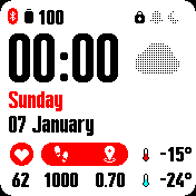 华米跃我Amazfit Bip手表表盘