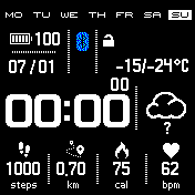 华米跃我Amazfit Bip手表表盘
