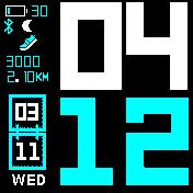 华米跃我Amazfit Bip手表表盘