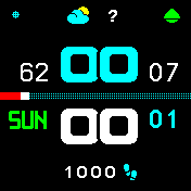华米跃我Amazfit Bip手表表盘
