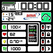 华米跃我Amazfit Bip手表表盘