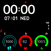 华米跃我Amazfit Bip手表表盘