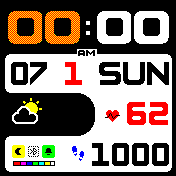 华米跃我Amazfit Bip手表表盘