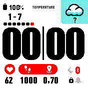 华米跃我Amazfit Bip手表表盘