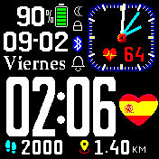 华米跃我Amazfit Bip手表表盘