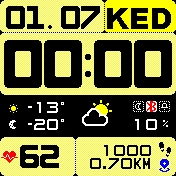 华米跃我Amazfit Bip手表表盘