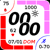华米跃我Amazfit Bip手表表盘
