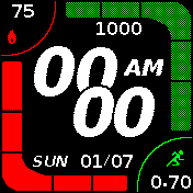 华米跃我Amazfit Bip手表表盘