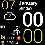 华米跃我Amazfit Bip手表表盘