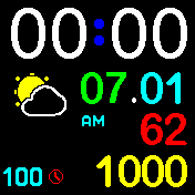 华米跃我Amazfit Bip手表表盘