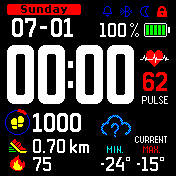 华米跃我Amazfit Bip手表表盘