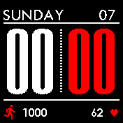 华米跃我Amazfit Bip手表表盘