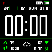 华米跃我Amazfit Bip手表表盘