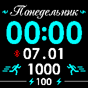 华米跃我Amazfit Bip手表表盘