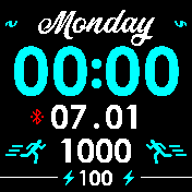 华米跃我Amazfit Bip手表表盘