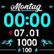 华米跃我Amazfit Bip手表表盘