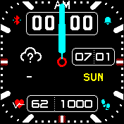 华米跃我Amazfit Bip手表表盘