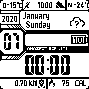 华米跃我Amazfit Bip手表表盘
