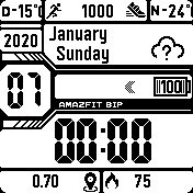 华米跃我Amazfit Bip手表表盘