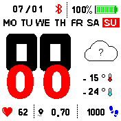 华米跃我Amazfit Bip手表表盘