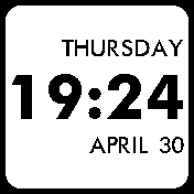 华米跃我Amazfit Bip手表表盘