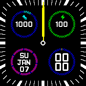 华米跃我Amazfit Bip手表表盘