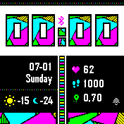 华米跃我Amazfit Bip手表表盘