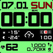 华米跃我Amazfit Bip手表表盘