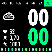 华米跃我Amazfit Bip手表表盘