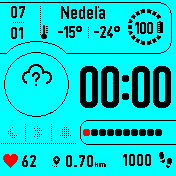 华米跃我Amazfit Bip手表表盘