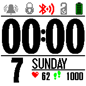 华米跃我Amazfit Bip手表表盘