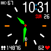 华米跃我Amazfit Bip手表表盘