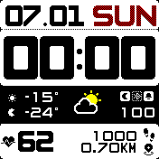 华米跃我Amazfit Bip手表表盘