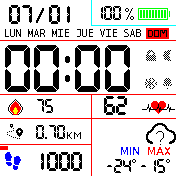 华米跃我Amazfit Bip手表表盘
