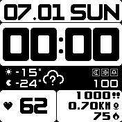 华米跃我Amazfit Bip手表表盘