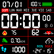 华米跃我Amazfit Bip手表表盘