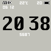 华米跃我Amazfit Bip手表表盘
