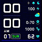 华米跃我Amazfit Bip手表表盘