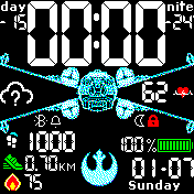 华米跃我Amazfit Bip手表表盘