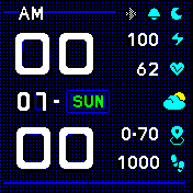 华米跃我Amazfit Bip手表表盘