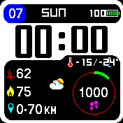 华米跃我Amazfit Bip手表表盘