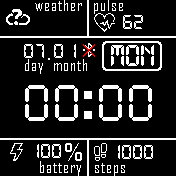 华米跃我Amazfit Bip手表表盘