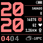 华米跃我Amazfit Bip手表表盘