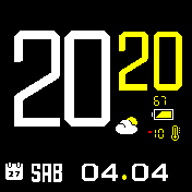 华米跃我Amazfit Bip手表表盘